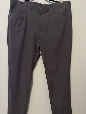 Calloway Dress Pants Men’s 40x30 Grey Flat Front